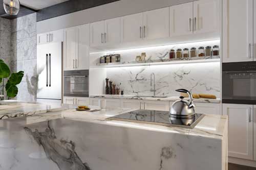 Best Lopez Island marble countertop in WA near 98261